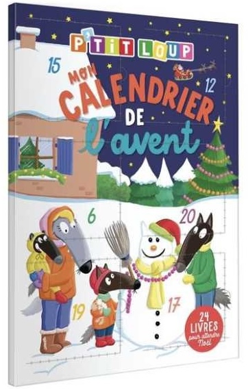 Mon calendrier de l'Avent P'tit Loup - Auzou